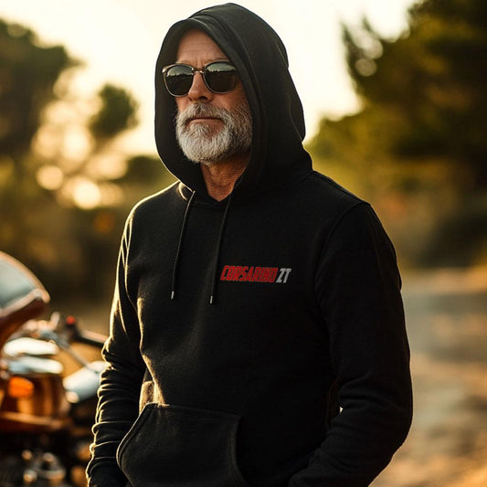 Moto Morini Corsarino ZT Inspired Hoodie - Motorcycle Sweatshirt for Riders