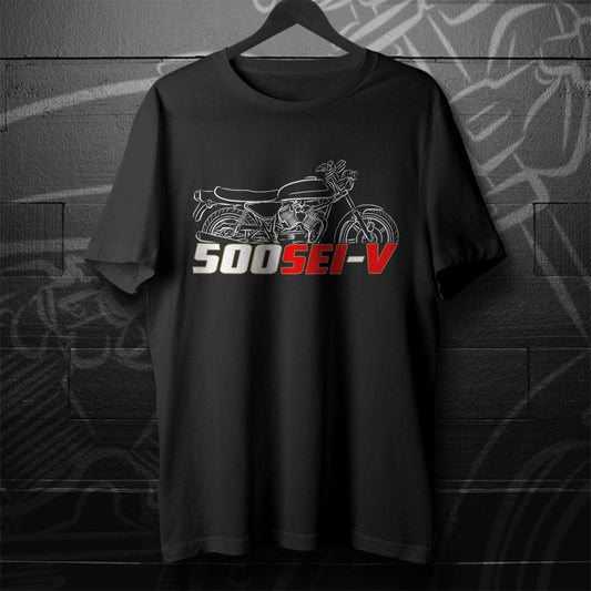 Moto Morini 500 Sei-V Inspired T-Shirt - Motorcycle Tee Shirt for Riders