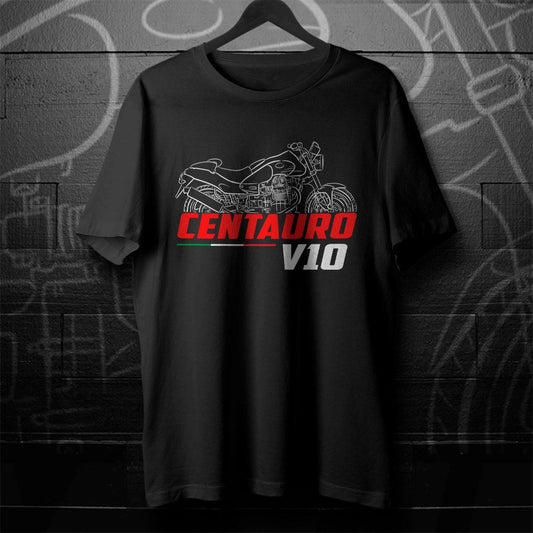 Moto Guzzi V10 Centauro Inspired T-Shirt - Motorcycle Tee Shirt for Riders