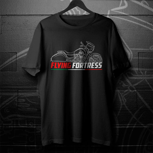 Moto Guzzi MGX-21 Flying Fortress 2016 - 2020 Inspired T-Shirt - Motorcycle Tee Shirt for Riders