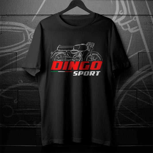 Moto Guzzi Dingo Sport 1966 Inspired T-Shirt - Motorcycle Tee Shirt for Riders