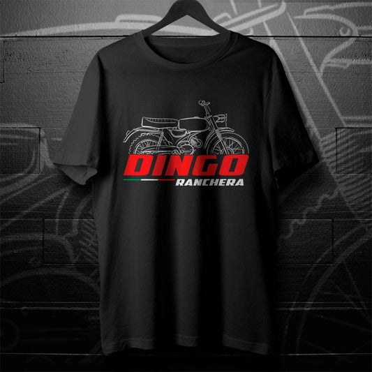 Moto Guzzi Dingo Ranchera 75 1968 - 1972 Inspired T-Shirt - Motorcycle Tee Shirt for Riders