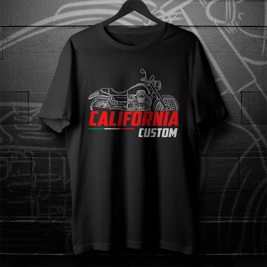 Moto Guzzi California 1400 Custom 2013 - 2017 Inspired T-Shirt - Motorcycle Tee Shirt for Riders