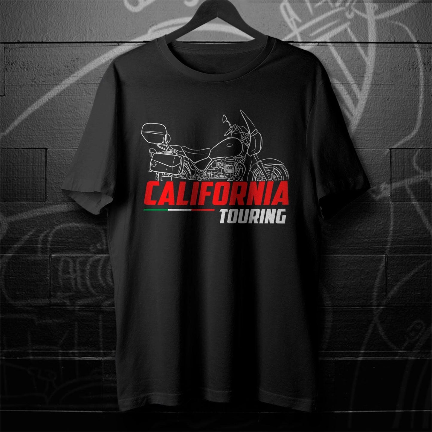 Moto Guzzi California Touring 2006 - 2008 Inspired T-Shirt - Motorcycle Tee Shirt for Riders