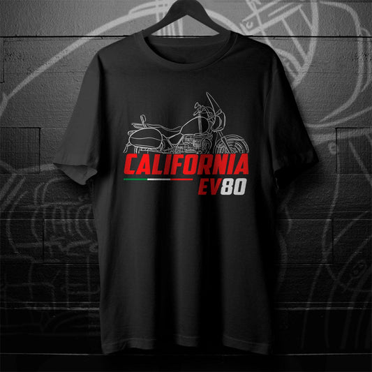 Moto Guzzi California EV Inspired T-Shirt - Motorcycle Tee Shirt for Riders