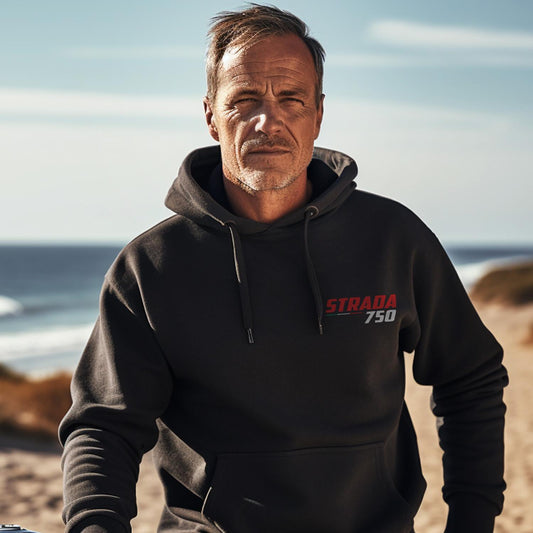 Moto Guzzi 750 Strada 1992 - 1994 Inspired Hoodie - Motorcycle Sweatshirt for Riders