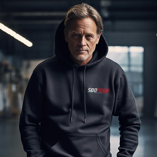 Moto Guzzi 500 Four 1952 - 1954 Inspired Hoodie - Motorcycle Sweatshirt for Riders