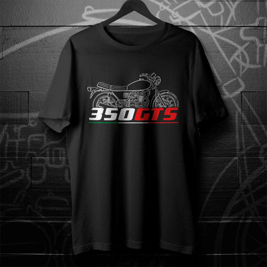 Moto Guzzi 350 GTS 1974 - 1979 Inspired T-Shirt - Motorcycle Tee Shirt for Riders