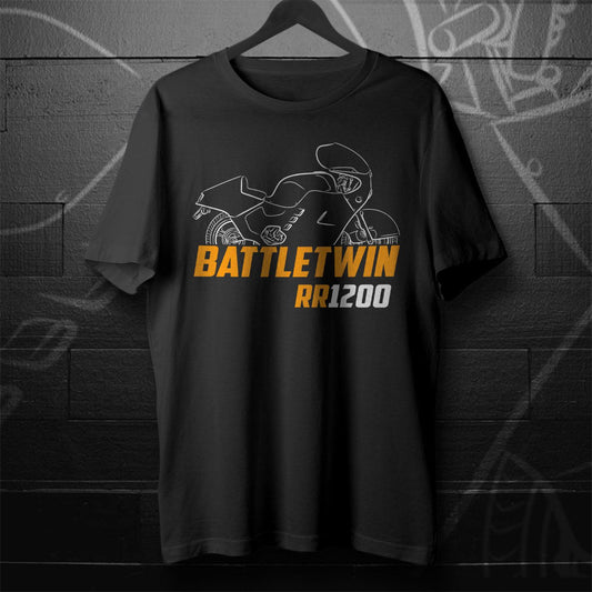 Buell RR1200 Battletwin 1988 - 1990 Inspired T-Shirt - Motorcycle Tee Shirt for Riders
