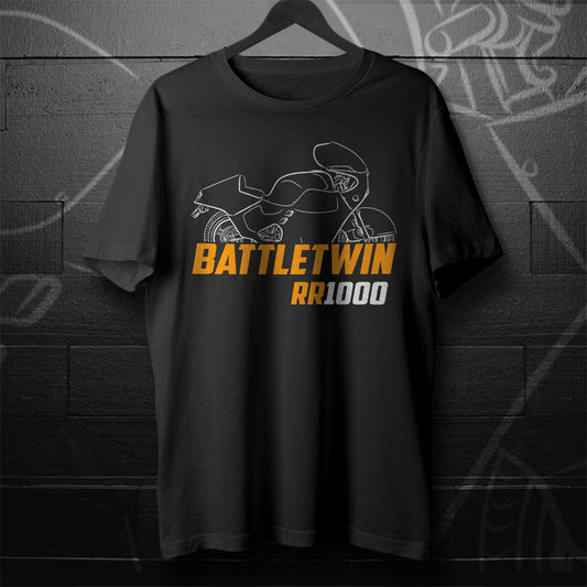Buell RR1000 Battletwin 1987 Inspired T-Shirt - Motorcycle Tee Shirt for Riders