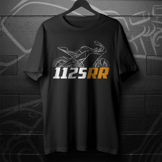 Buell 1125RR 2010 Inspired T-Shirt - Motorcycle Tee Shirt for Riders