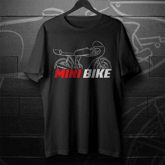 MV Agusta Mini Bike 1973 Inspired T-Shirt - Motorcycle Tee Shirt for Riders