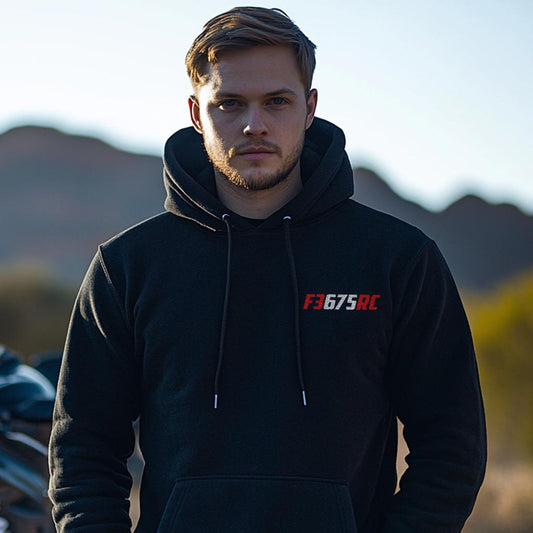 MV Agusta F3 675 RC Inspired Hoodie - Motorcycle Sweatshirt for Riders