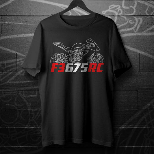 MV Agusta F3 675 RC Inspired T-Shirt - Motorcycle Tee Shirt for Riders