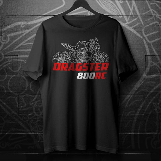 MV Agusta Dragster 800 RC Inspired T-Shirt - Motorcycle Tee Shirt for Riders