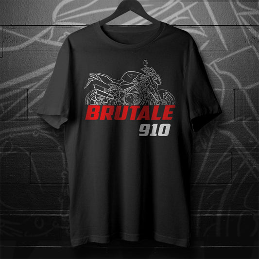 MV Agusta Brutale 910 2005 - 2011 Inspired T-Shirt - Motorcycle Tee Shirt for Riders