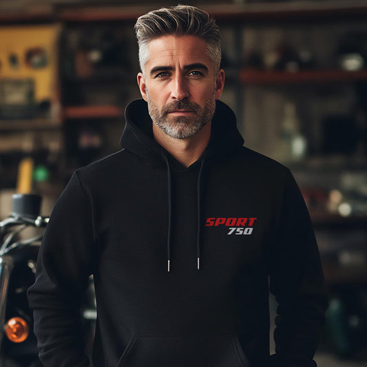 MV Agusta 750 Sport 1970 - 1975 Inspired Hoodie - Motorcycle Sweatshirt for Riders
