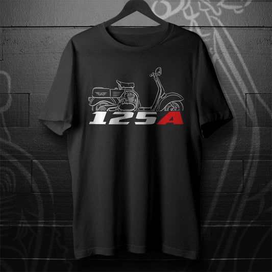 MV Agusta 125 A Inspired T-Shirt - Motorcycle Tee Shirt for Riders