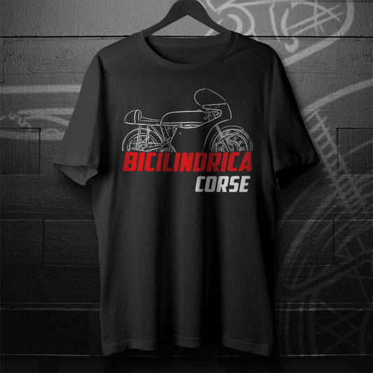 MV Agusta Corse 250 Bicilindrica 1959 - 1966 Inspired T-Shirt - Motorcycle Tee Shirt for Riders