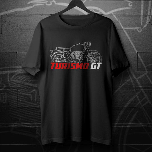 MV Agusta 150 Turismo GT 1959 - 1969 Inspired T-Shirt - Motorcycle Tee Shirt for Riders