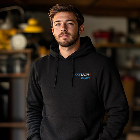 Suzuki GSF1200S Bandit Inspired Hoodie - Motorcycle Sweatshirt for Riders