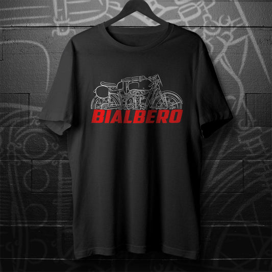 MV Agusta 125 Bialbero Inspired T-Shirt - Motorcycle Tee Shirt for Riders