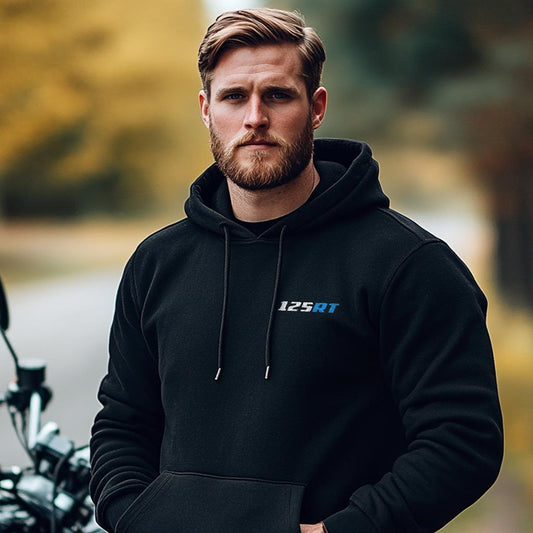 Suzuki 125 RT Inspired Hoodie - Motorcycle Sweatshirt for Riders