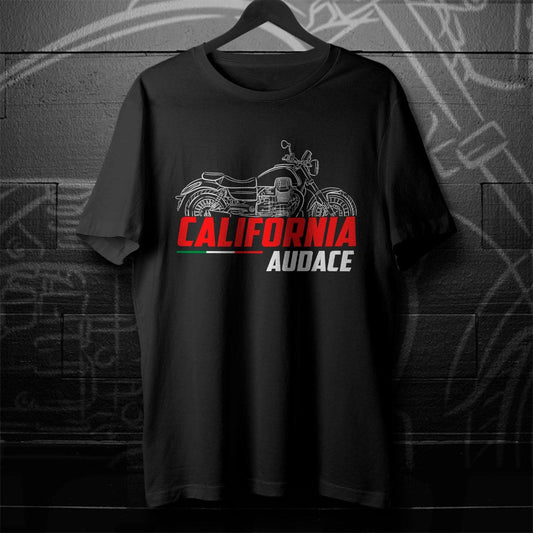 Moto Guzzi California Audace 1400 2016 - 2021 Inspired T-Shirt - Motorcycle Tee Shirt for Riders
