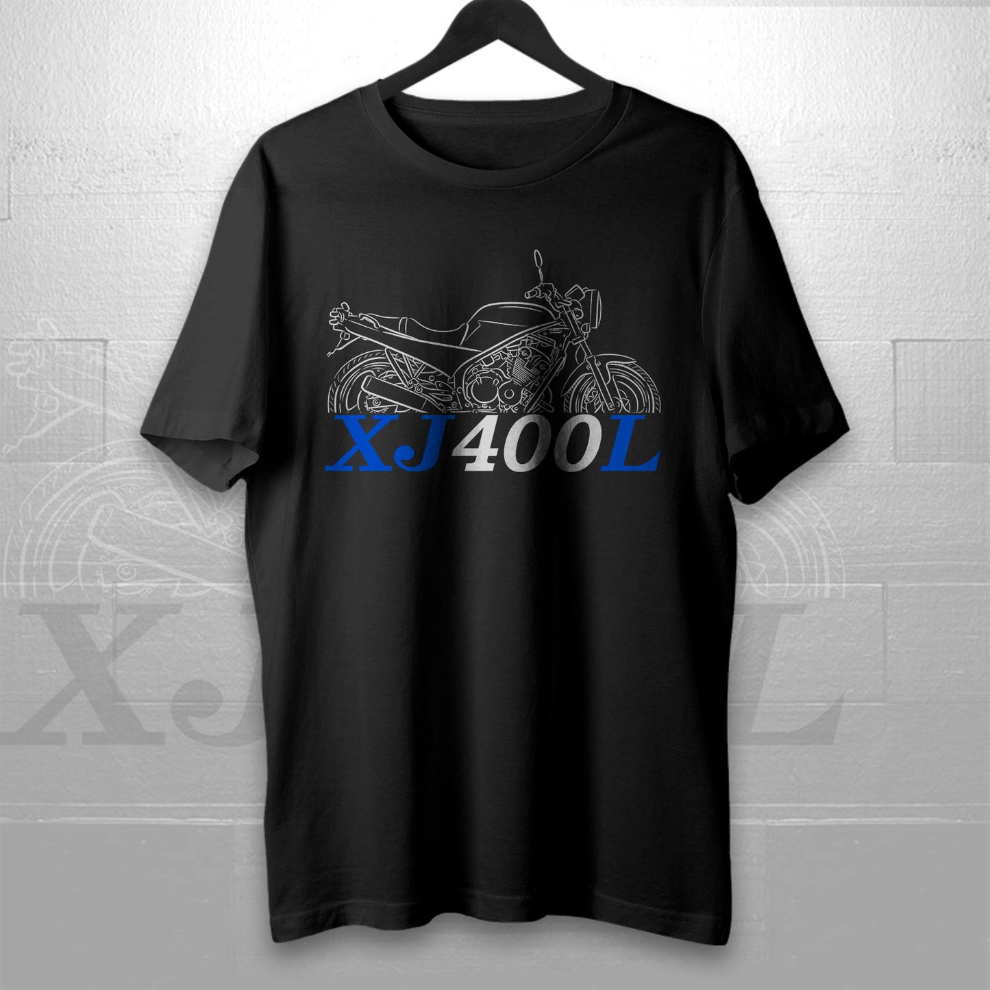 Yamaha XJ400L 1993 Inspired T-Shirt - Motorcycle Tee Shirt for Riders