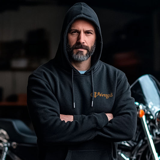 Yamaha XV535 Virago 1987 - 2003 Inspired Hoodie - Motorcycle Sweatshirt for Riders
