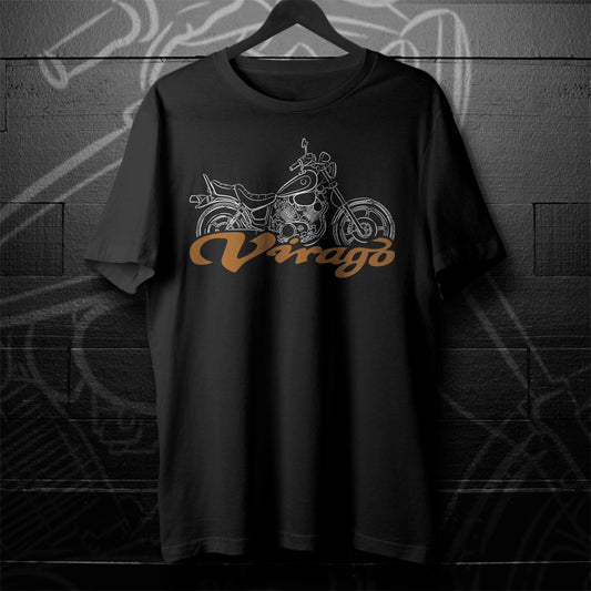 Yamaha XV700 Virago 1984 - 1987 Inspired T-Shirt - Motorcycle Tee Shirt for Riders