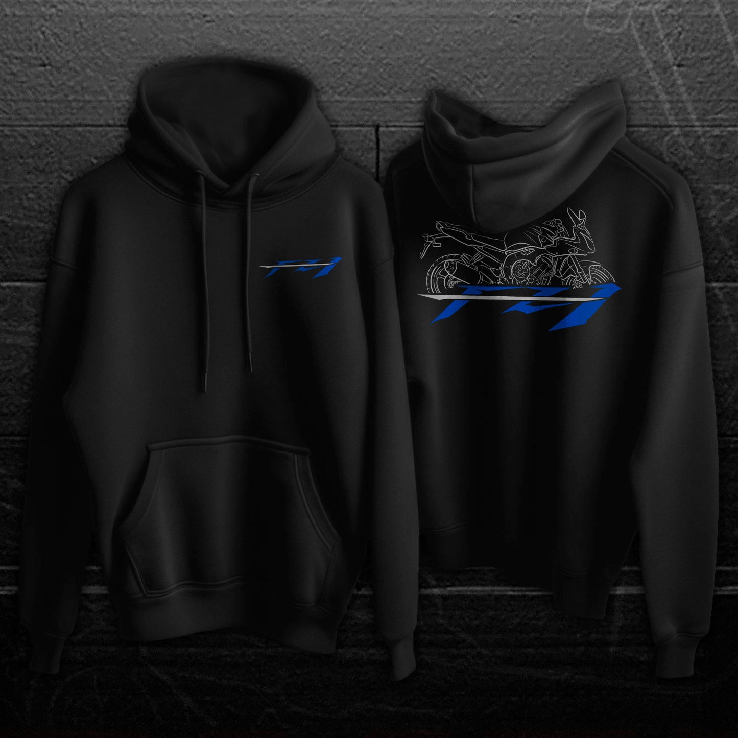 Yamaha FZ1-S 2006 - 2013 Inspired Hoodie - Motorcycle Sweatshirt for Riders