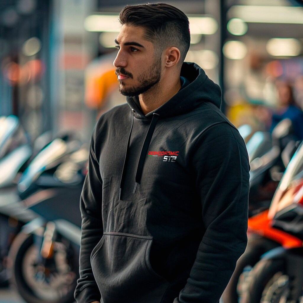 Ducati ST2 Inspired Hoodie - Motorcycle Sweatshirt for Riders