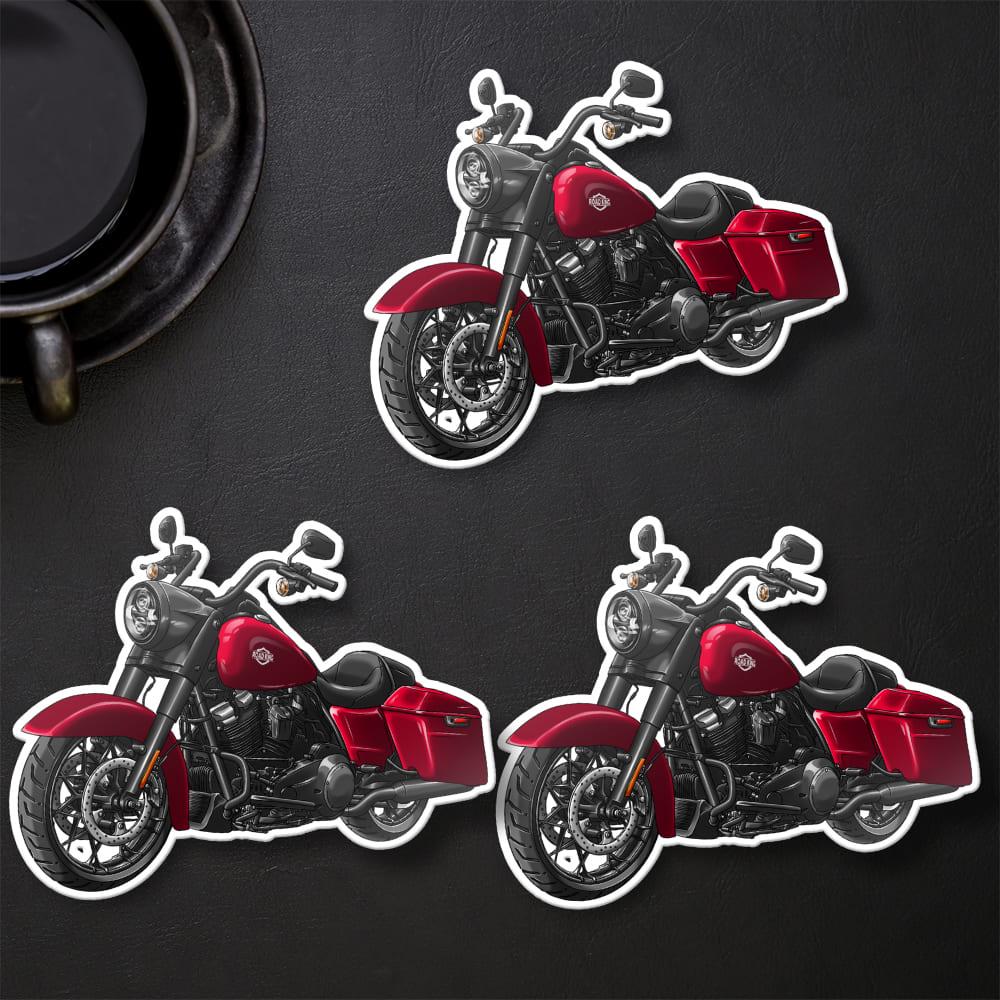 Harley Road King Special 2017-19 Inspired Stickers - Set of 3 Biker Motorcycle Decals