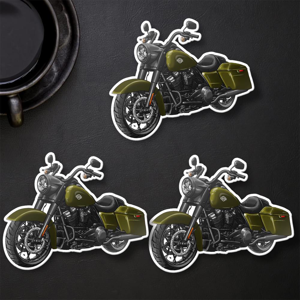 Harley Road King Special 2017-19 Inspired Stickers - Set of 3 Biker Motorcycle Decals