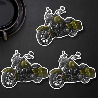 Harley Road King Special 2017-19 Inspired Stickers - Set of 3 Biker Motorcycle Decals