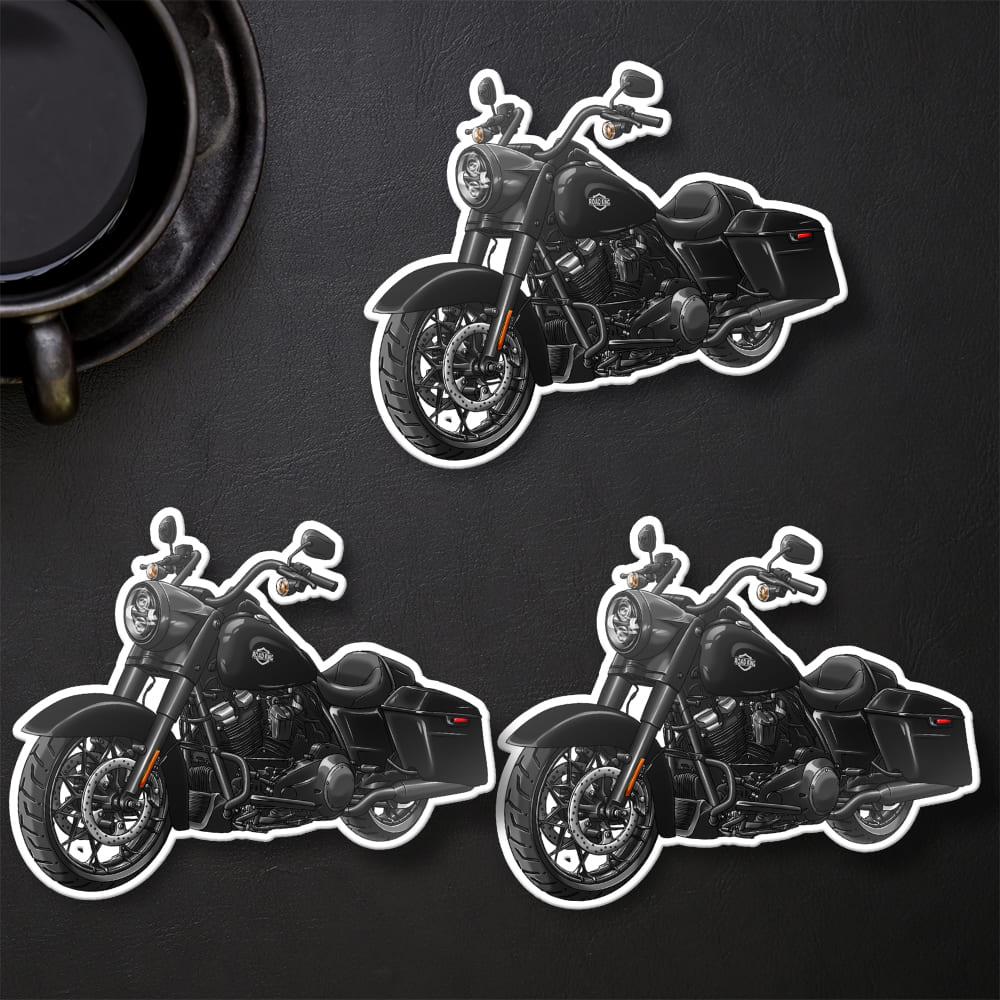 Harley Road King Special 2017-19 Inspired Stickers - Set of 3 Biker Motorcycle Decals