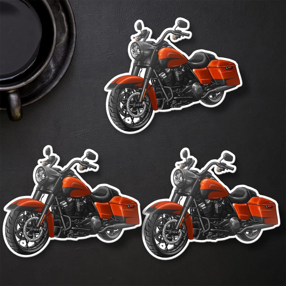 Harley Road King Special 2017-19 Inspired Stickers - Set of 3 Biker Motorcycle Decals