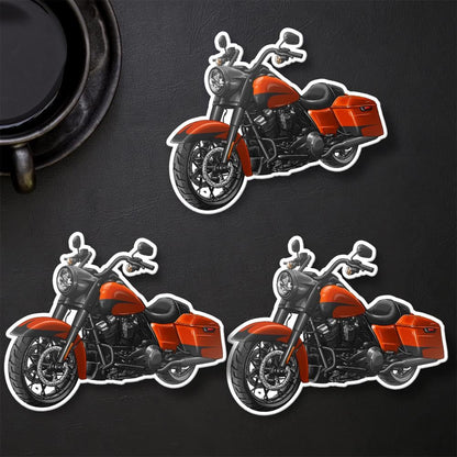 Harley Road King Special 2017-19 Inspired Stickers - Set of 3 Biker Motorcycle Decals