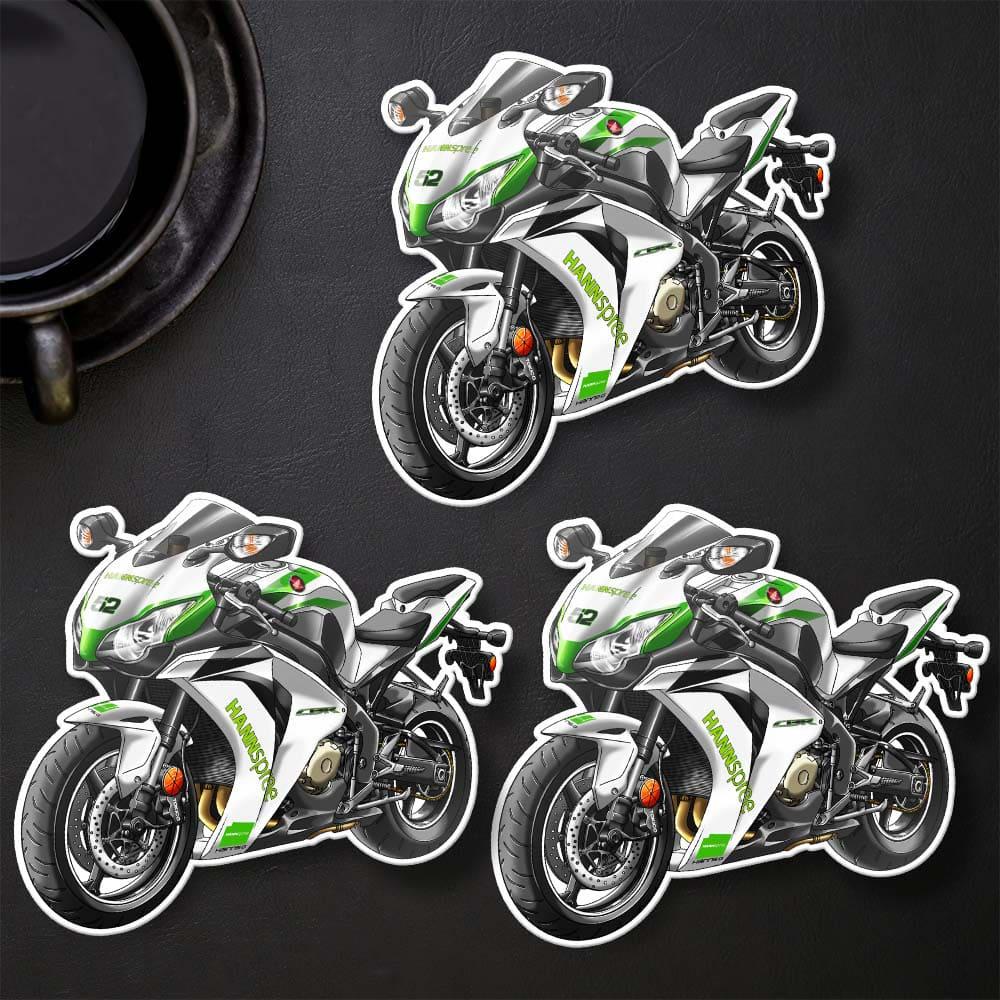 Honda CBR1000RR 2009 Inspired Stickers - Set of 3 Motorcycle Decals