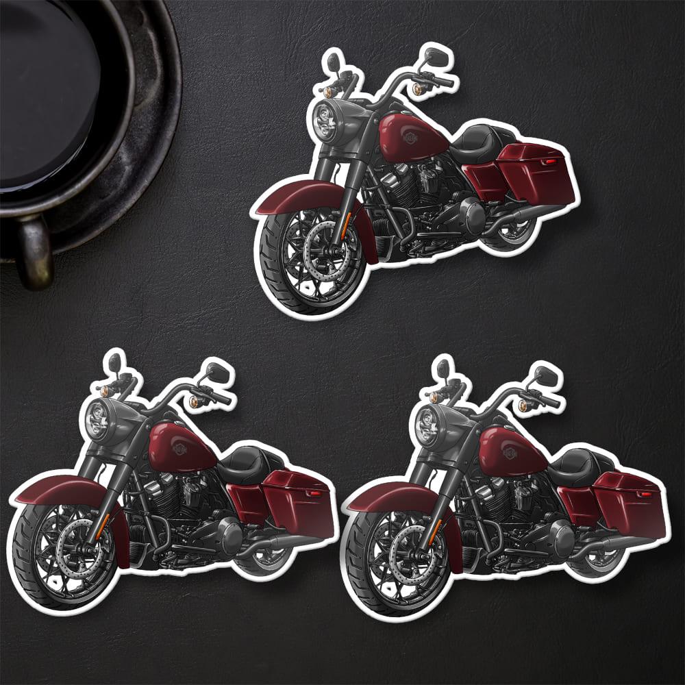 Harley Road King Special 2017-19 Inspired Stickers - Set of 3 Biker Motorcycle Decals
