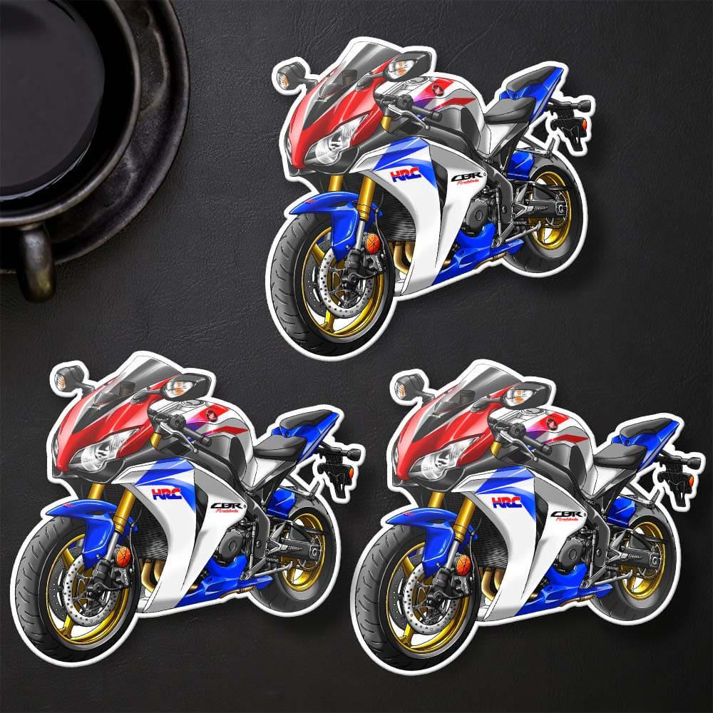 Honda CBR1000RR 2009 Inspired Stickers - Set of 3 Motorcycle Decals