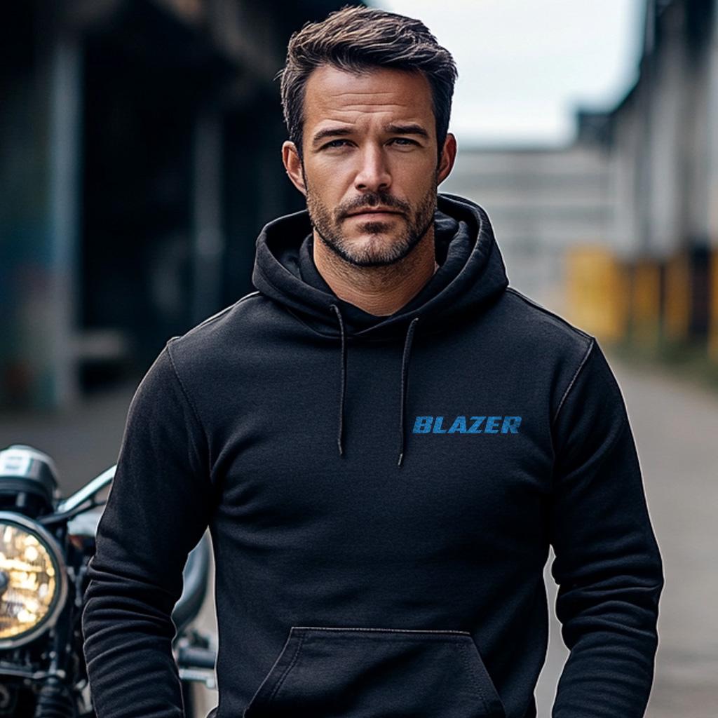 Suzuki TC90 Blazer 1970 - 1972 Inspired Hoodie - Motorcycle Sweatshirt for Riders