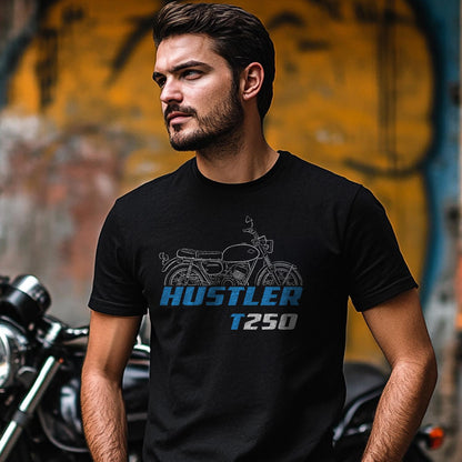 Suzuki T250 Hustler 1962 - 1972 Inspired T-Shirt - Motorcycle Tee Shirt for Riders