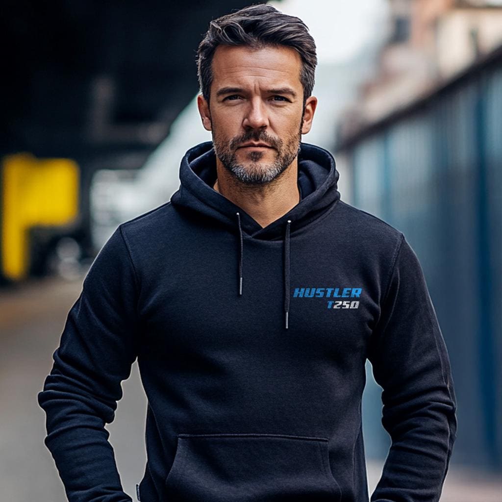 Suzuki T250 Hustler 1962 - 1972 Inspired Hoodie - Motorcycle Sweatshirt for Riders