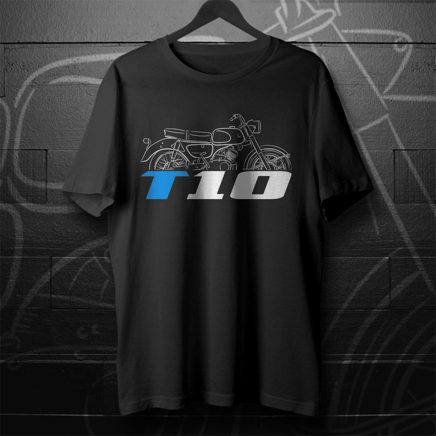 Suzuki T10 1962 - 1967 Inspired T-Shirt - Motorcycle Tee Shirt for Riders