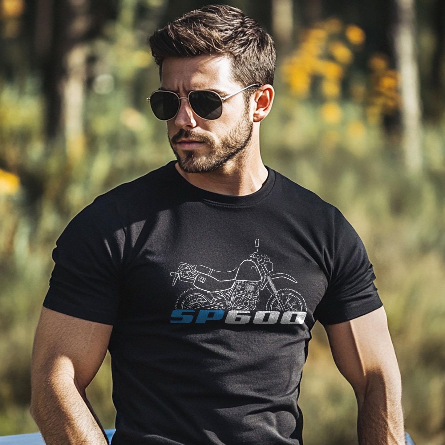 Suzuki SP600 1985 Inspired T-Shirt - Motorcycle Tee Shirt for Riders