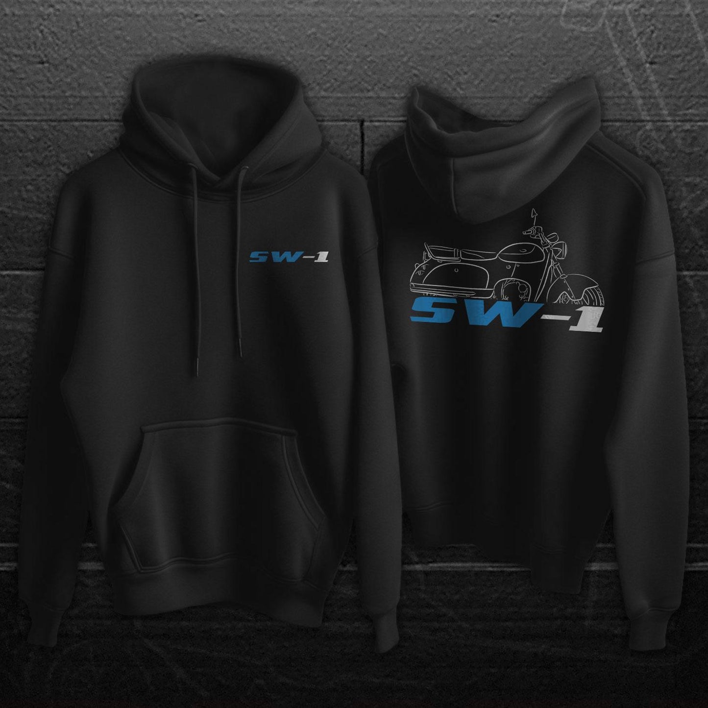 Suzuki SW-1 1992 - 1994 Inspired Hoodie - Motorcycle Sweatshirt for Riders