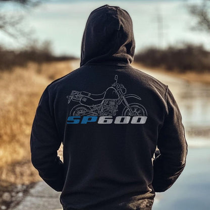 Suzuki SP600 1985 Inspired Hoodie - Motorcycle Sweatshirt for Riders