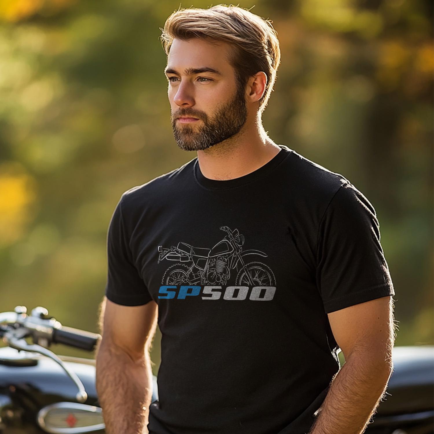 Suzuki SP500 1981 - 1983 Inspired T-Shirt - Motorcycle Tee Shirt for Riders